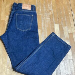 Men's Blue Straight Jeans